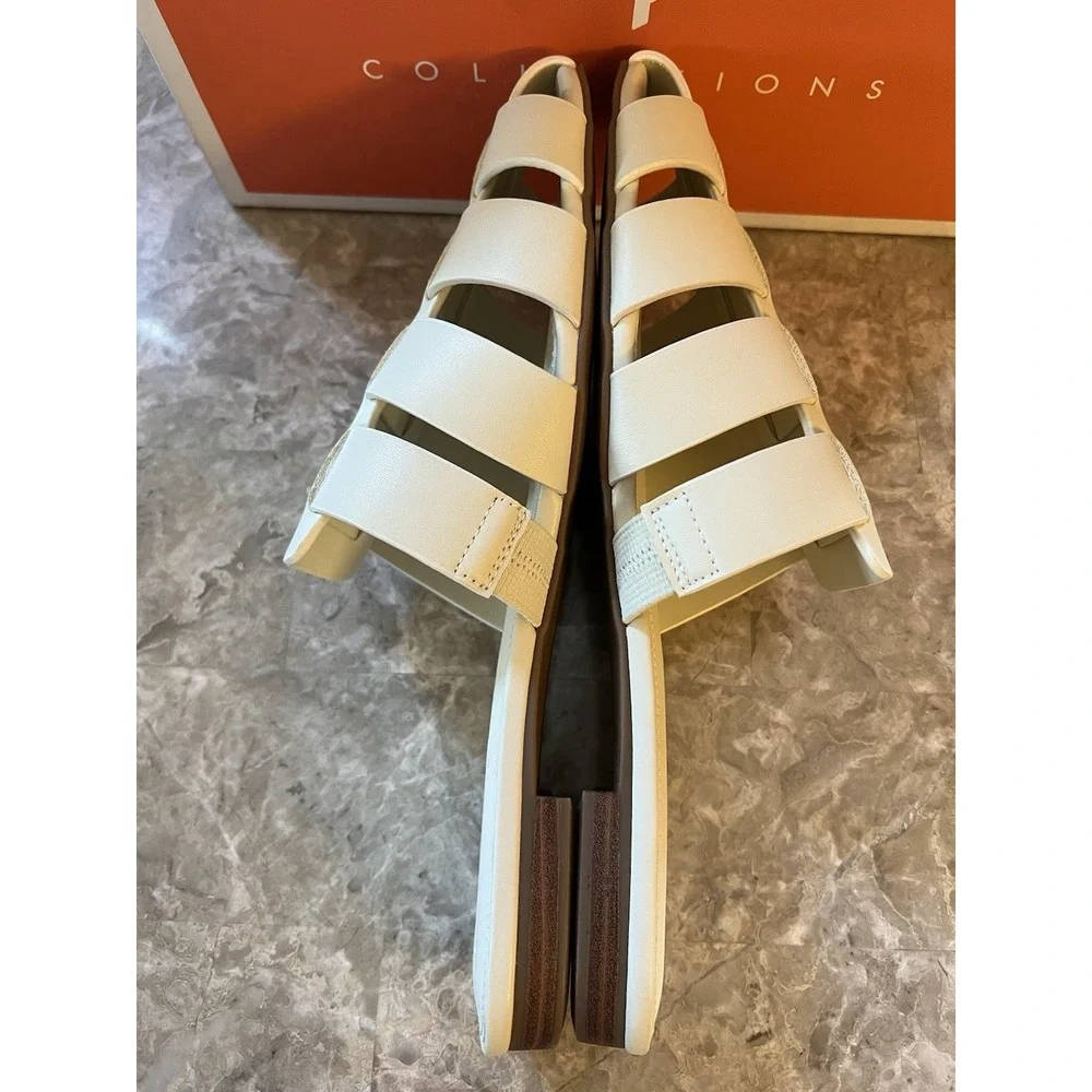 Katy Perry Fisherman Mule Chalk Size 6.5 Women's Slides Sandals Shoes Summer NEW